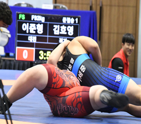 레슬링 기본방향 이미지